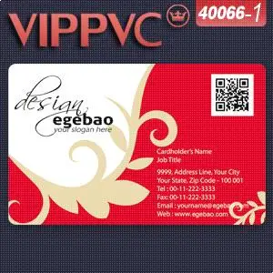 a40066 1 white plastic pvc cards business card template in business