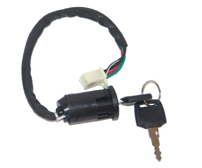 Ignition KEY Set 4 Wires for Chinese Made 50cc 70cc 90cc