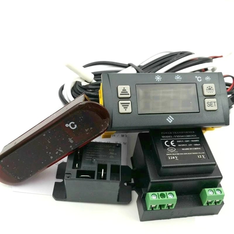 SF 212S Commercial Fridge Digital Controller Defrost Dual Displays