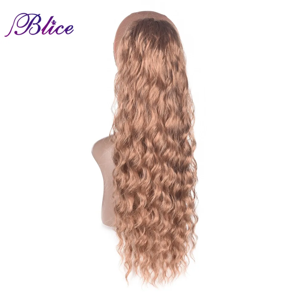 

Blice 20-24inch Synthetic Alita Curly Heat Resistant Hair Ponytail Extensions With Two Plastic Combs All Colors Available