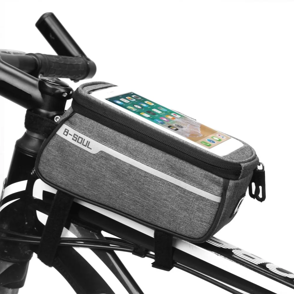 Discount Waterproof Bicycle Bag Touch Screen Bag Cycling Bike Frame Phone Bag Front Tube Storage Bag for 6 Inch Smartphones 7 Discount Waterproof Bicycle Bag Touch Screen Bag Cycling Bike Frame Phone Bag Front Tube Storage Bag for 6 Inch Smartphones 7