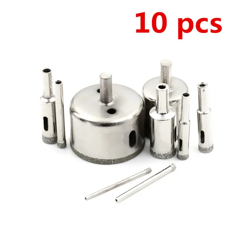 10pcs 6-30mm Forstner Wood Drill Bit Self Centering Hole Saw Cutter Woodworking Tools Set Forstner Drill Bits