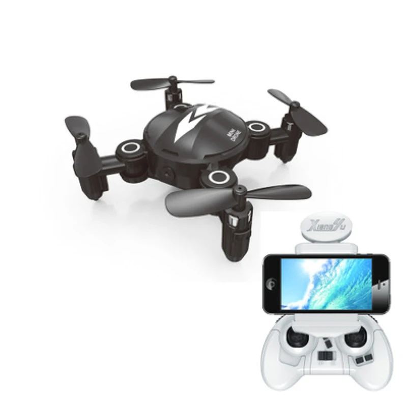 

New Mini Foldable WIFI FPV remote control RC Drone XY008 2.4G 4CH 6Axis with 0.3MP WIFI camera Altitude Hold RTF RC quadcopter