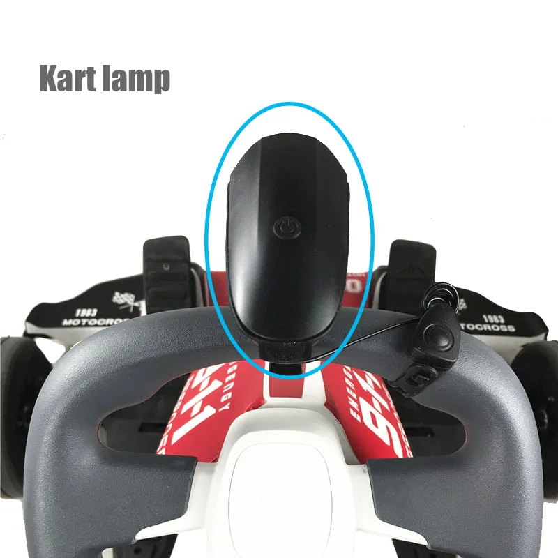 

Xiaomi Kart Parts Headlights Strong Horns USB Charging Waterproof Lamp Kart Kit Headlights Scooter Accessories Scooter Light