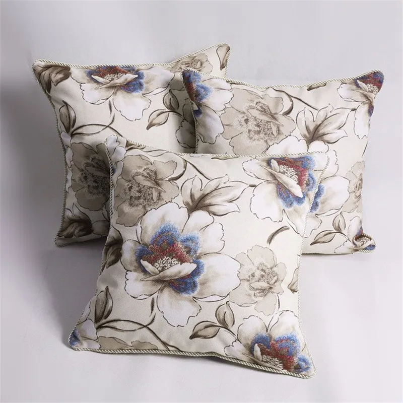 Buy Elegant Rustic Cushion Cover Thick Pillow Cover
