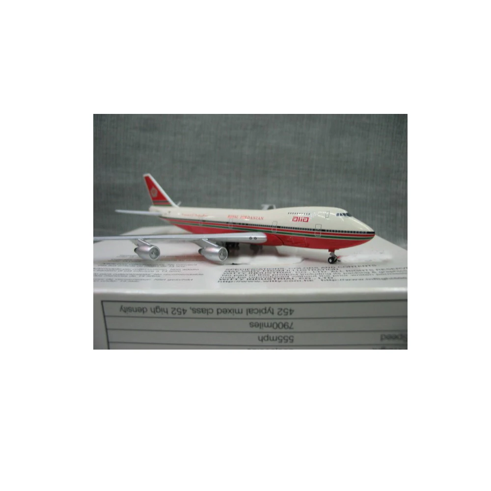 

Out of print IF 1: 500 Royal Jordanian 747-200 jy-afa Alloy aircraft model Favorites Model
