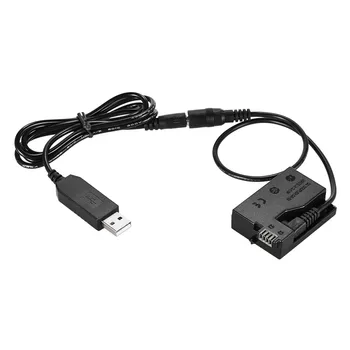 

Andoer DR-E8 Dummy Battery with DC Power Bank USB Adapter Cable Replacemen for Canon EOS 550D 600D 650D 700D DSLR Cameras