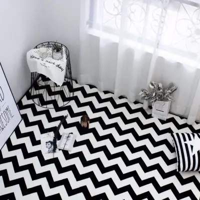 

Big size retro style carpet , living room coffee table carpet, rectangle ground mat , Pastoral home decoration carpet