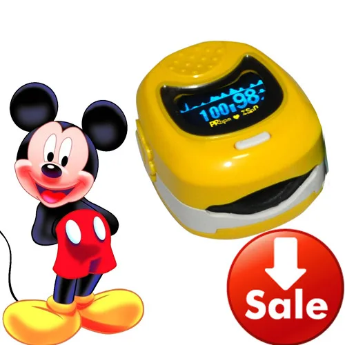 

Free Shipping OLED Color Display Pediatric Kids Oximeter Fingertip Finger Pulse Oximeter Blood Oxygen SpO2 Monitor Oximeters