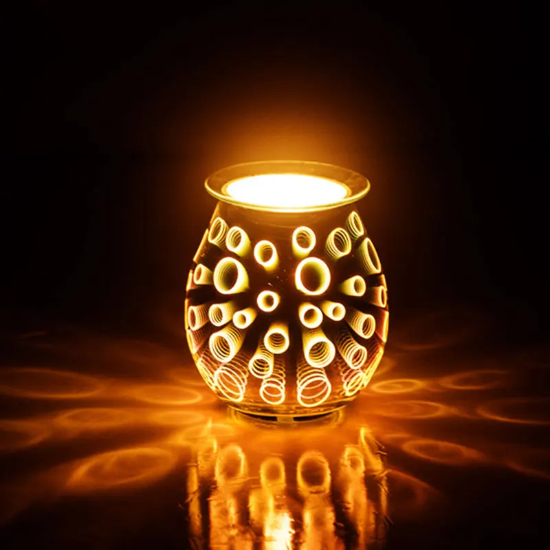 

3D LED Lamp Aroma Diffuser Ultrasonic Essential Oils Mist Evaporator Home Hotel Aromatherapy Essential Oil Diffuser