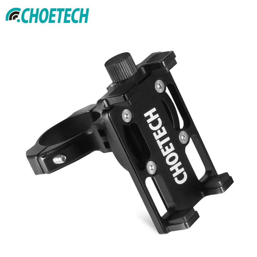 

CHOETECH Bike Phone Mount Aluminum Universal Bicycle Phone Holder Handlebar Mount For iPhone X/8/8 Plus/7/7 Plus/6s/6 Plus