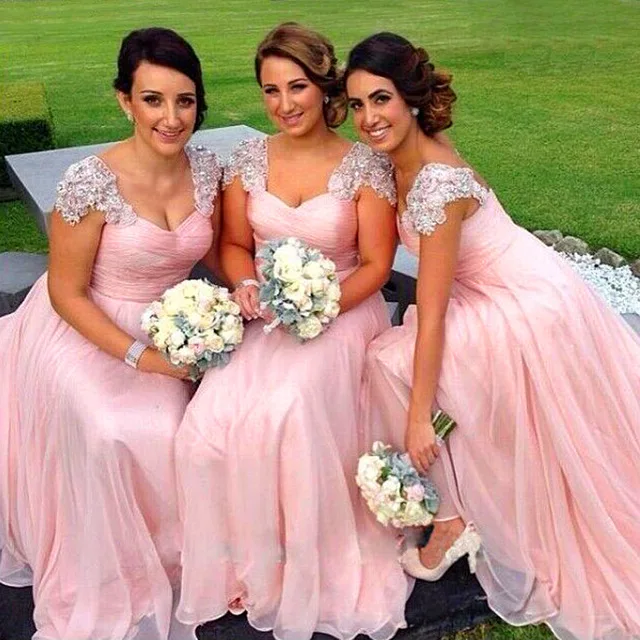 Popular Maid of Honor Dresses with SleevesBuy Cheap Maid of Honor