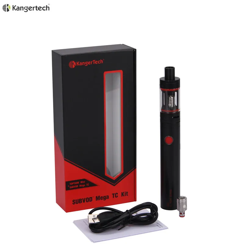 

100% Original Kangertech SUBVOD Mega TC Kit with 4ml Topfill Tank 2300mah Battery Temperature Control Kit