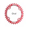 Deckas Oval Chainring MTB Chain Bike Mountain Bike Ring BCD 104mm 32/34/36/38 T Ultralight Pedal Plate Bracket Parts 104bcd ► Photo 2/6