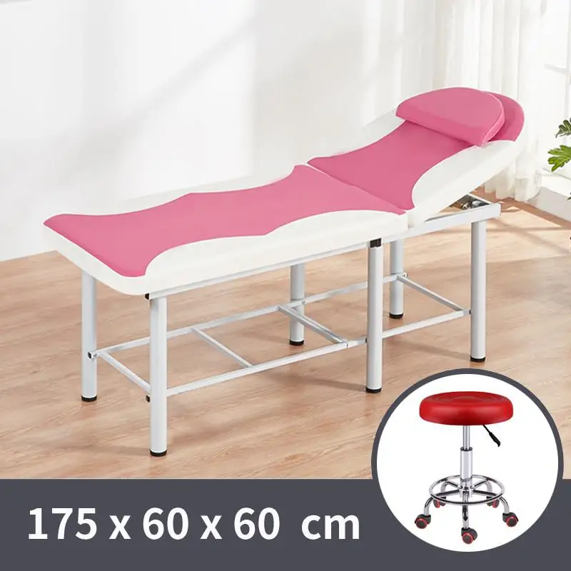Косметологический, массажный стол кровать Ciliary тату прижигание физиотерапия домашний Многофункциональный складной салон красоты выделенный комфорт - Цвет: Style 2