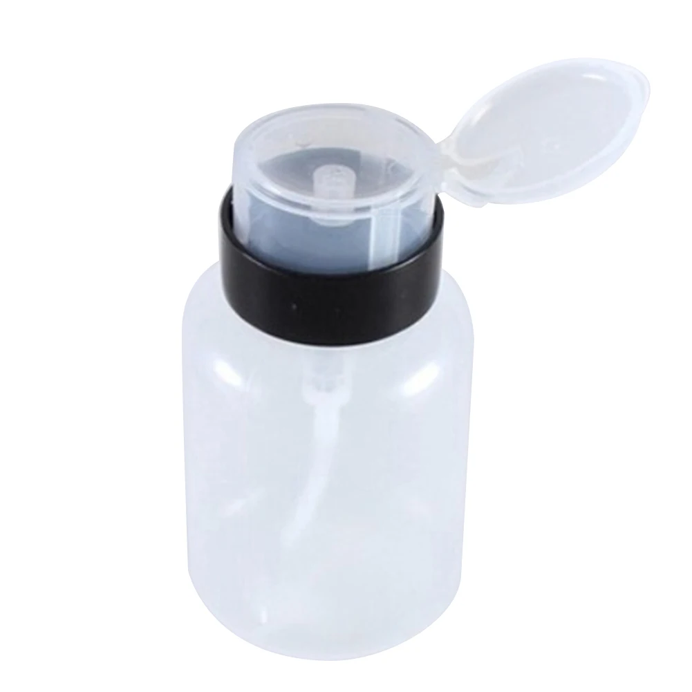 Pump Dispenser Bottle Nail Art Acetone Polish Makeup Remover Manicure