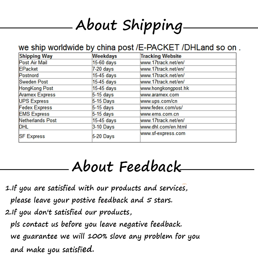 ship feedback