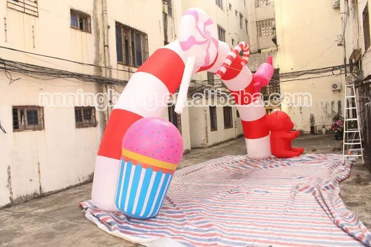 inflatable candy arch
