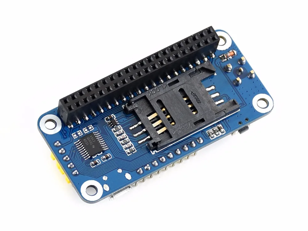 SIM800C GSM/GPRS HAT GSM/GPRS/Bluetooth функции связи для Raspberry Pi легко отправляют