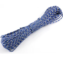 100ft 4mm 7 stand Cores 550 Paracord for Camping Survival Parachute Cord Lanyard Rope 100ft 4mm 7 stand Cores 550 Paracord for Camping Survival Parachute Cord Lanyard Rope