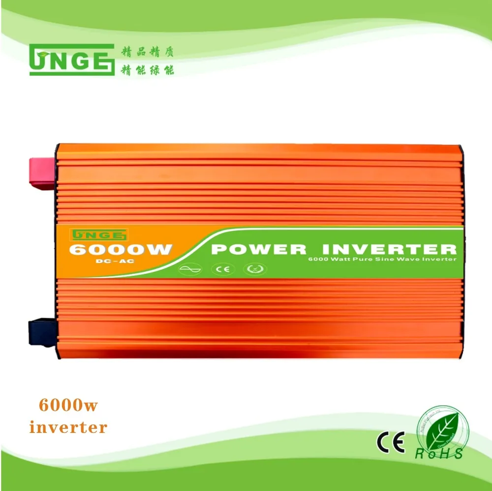 

Surge Power 12KW inverter! 6000Watt 6KW 48V 96V sine wave power inverter AC100V-240V off grid Car Portable Inverter/ UPS Charger