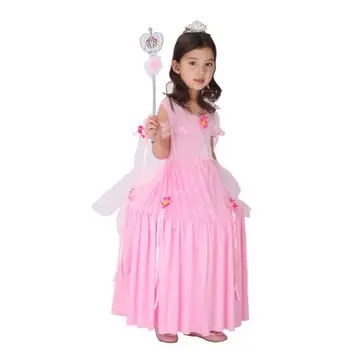 

Halloween Children dress princess Children costume fancy dress for girls purple stage dress for Purim Evening