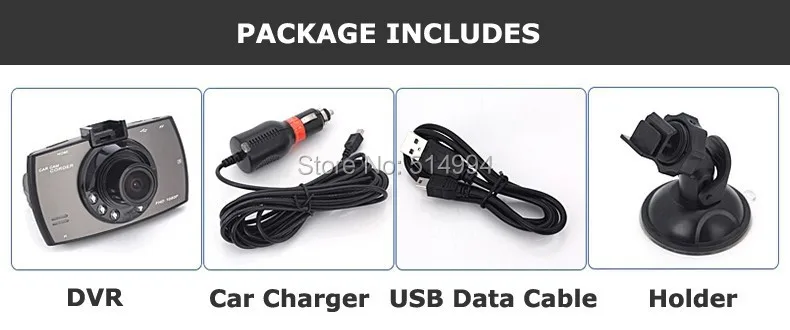 2015 New High Quality 170 Wide Angle 1080P Car Camera Recorder Easy Drive G30 Car DetectorMotion De