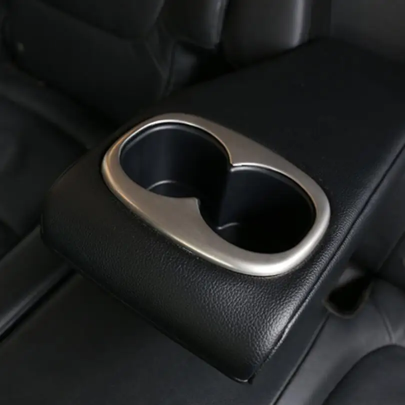 

Car styling special water cup decoration stainless steel sticker auto accessories case for Mitsubishi Outlander ASX 2013-2017