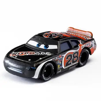 

Disney Pixar Cars Racing 28 Lightning McQueen Mater Jackson Storm Ramirez 1:55 Diecast Metal Alloy Model Toy For Children gift