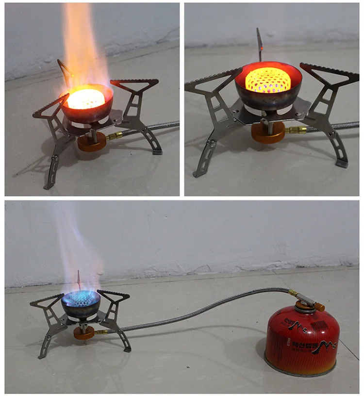 Cabeça de Forno Acampamento ao ar Livre Portátil Panela Quente Grill Piquenique Aquecedor Ignição Eletrônico Caminhadas Acampamento Tripé Churrasco 13 portátil panela quente grill piquenique aquecedor ignição
