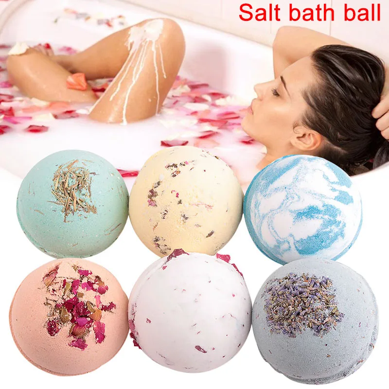 High Quality Sea Salt Bath Ball Rose Green Tea Lavender