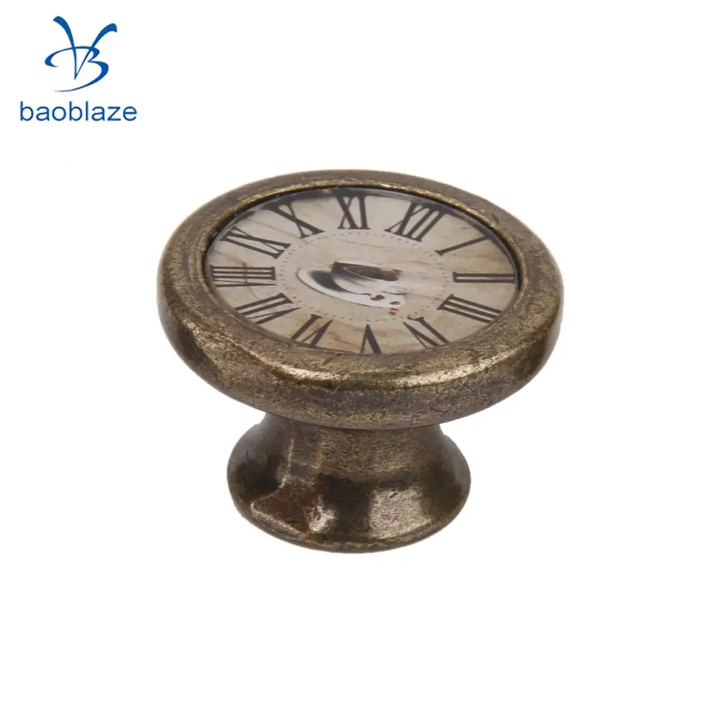 2Pcs Vintage Cabinet Door Drawer Wardrobe Bin Handle Pull Knob Hardware