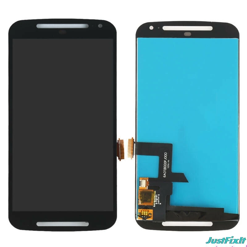 Для Motorola MOTO G2 lcd XT1063 XT1064 XT1068 XT1069 lcd дисплей сенсорный экран дигитайзер с рамкой - Цвет: LCD NO Frame