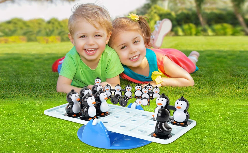 Balance Penguin Board Game Kids Paradise