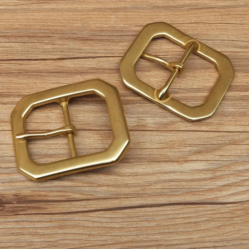 

DIY Johnleather Craft Hardware Clipped Corner Buckle BOR Finish #605535-T38