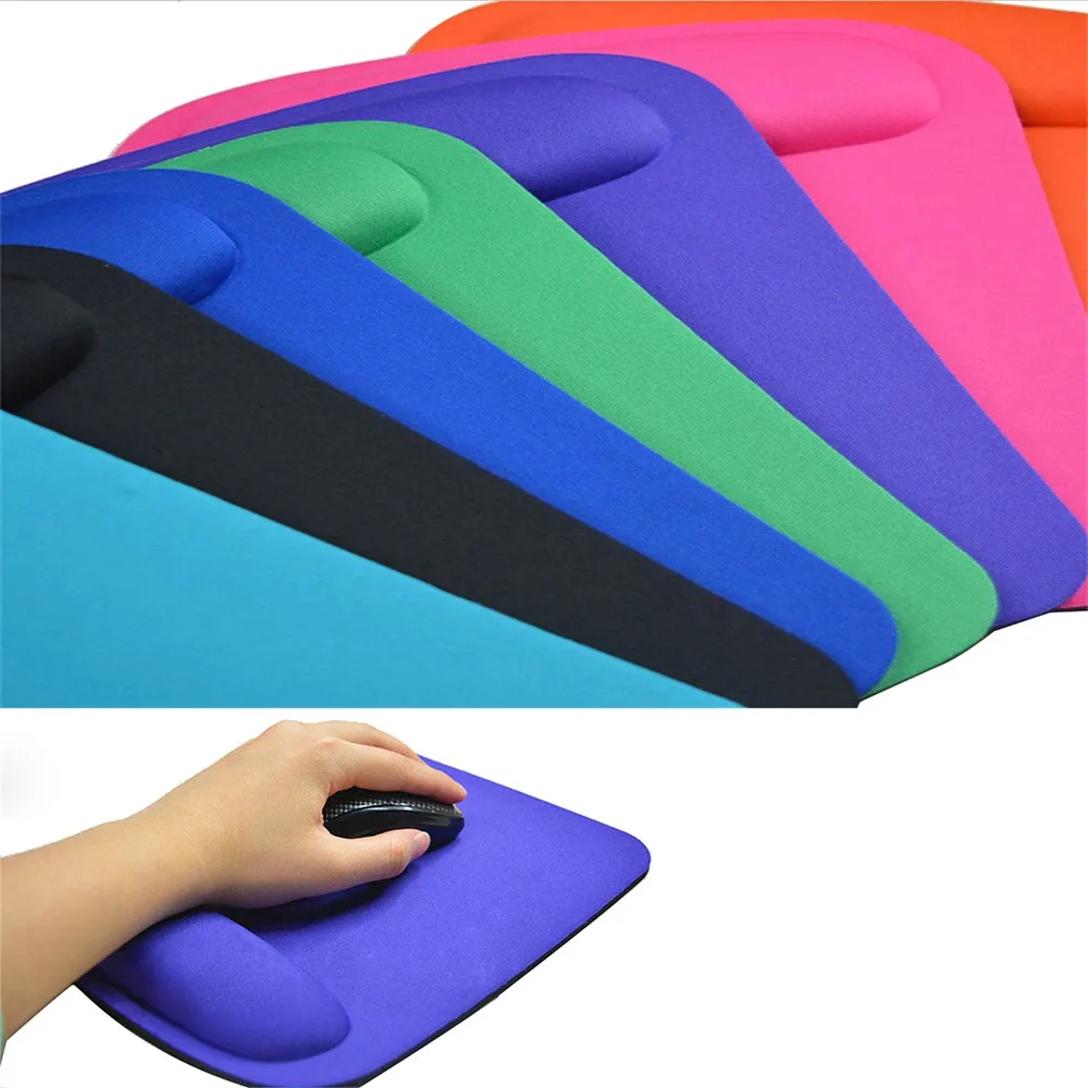 

Mouse Pads Colorful Comfort Mice Pads Gel Wrist Rest Support Game Mouse Mice Mat Pad for Computer PC Laptop Anti Slip #24