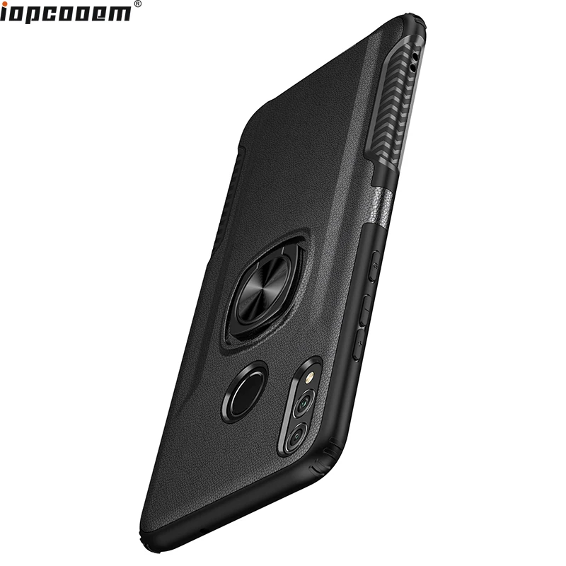 

Phone Case For Huawei Honor 8X Case Finger Ring Magnetism Stand Shockproof Car stand Armor back cover For Huawei Honor 8x Coque