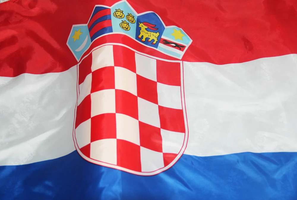 3X5 хорватский флаг Новая Европа баннер Евросоюза висячий Офис/активность/парад/Фестиваль/украшение дома Мода