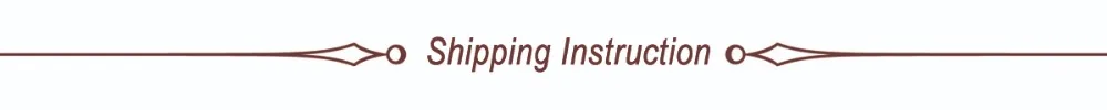 Shipping Instruction