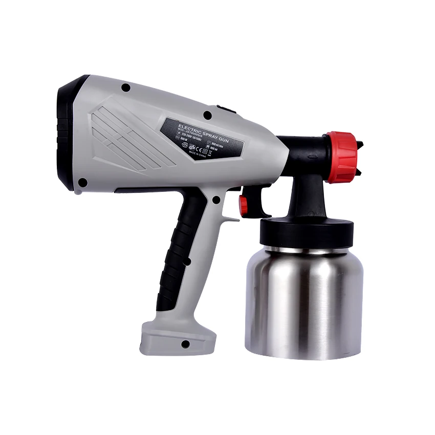 1PC commercial 800ML 800W electric spray gun removable high pressure cake chocolate tool with adjustable nozzle 1.3mm/ 2.5mm