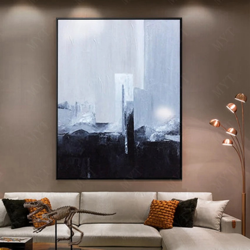 Старый город пейзаж горячая Распродажа украшение на стену живопись маслом