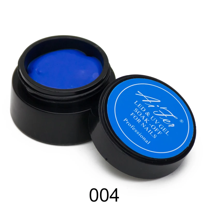 004 Vrenmol вырезать гель Лаки для ногтей Soak Off Живопись чисто Цвета твердых LED/uv для ногтей Дизайн гель - Цвет: 004