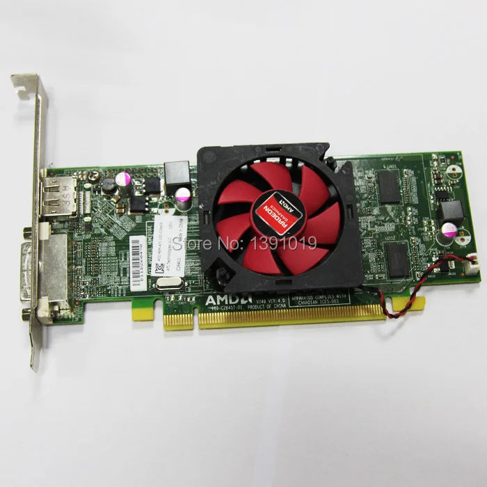 Original Genuine Graphic Card For DELL HD7450 1GB Display Video Card GPU Replacement Tested Working