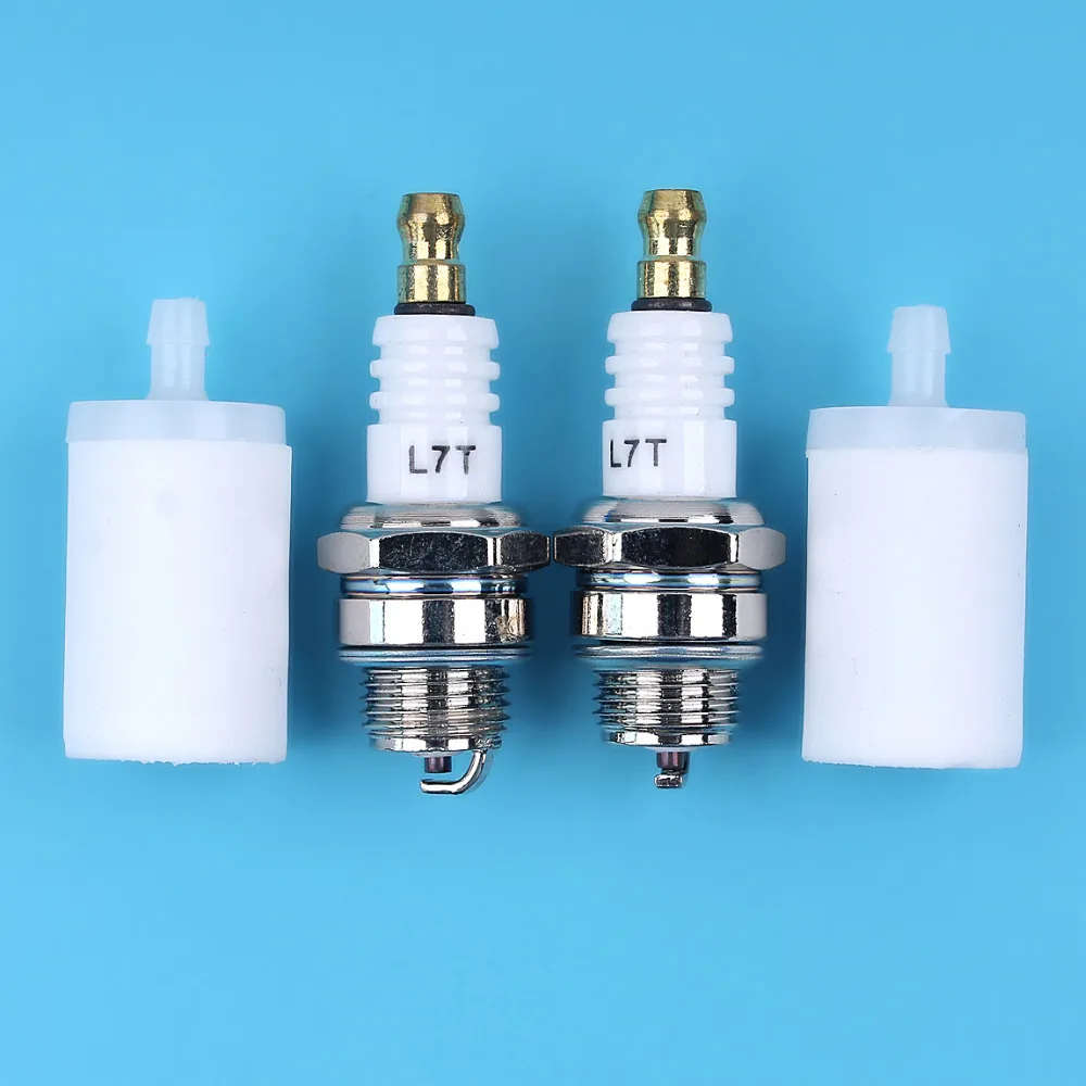 2 X Fuel Filter & Spark Plug For HUSQVARNA 268 272 272XP 50 51 55 61
