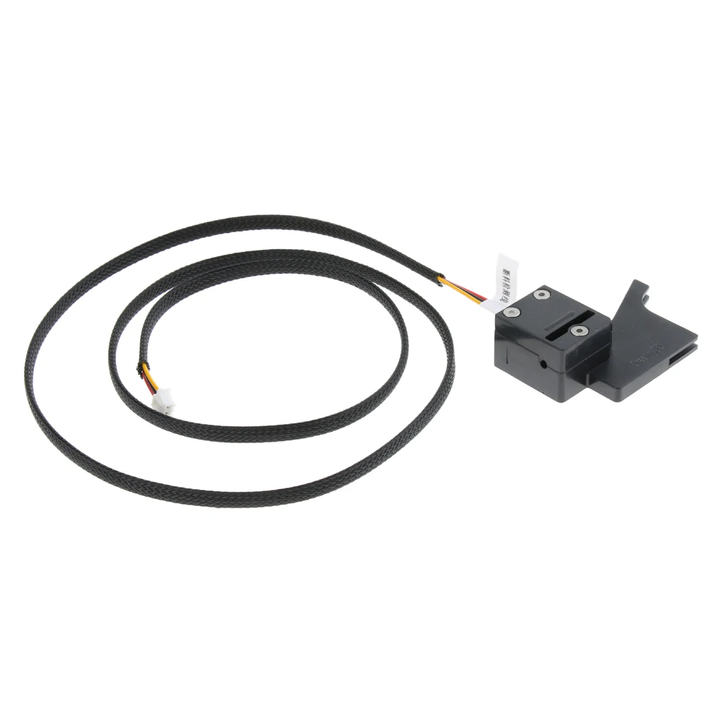 3D Printer Filament Detection Module Detector Sensor Switch Run Out Pause Monitor and Cable Kit for CR-10