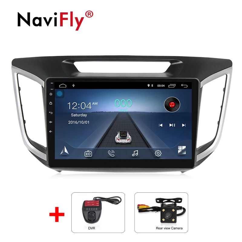 Бесплатная доставка 10 1 &quotAndroid 8 автомобильный Радио плеер Мультимедиа GPS