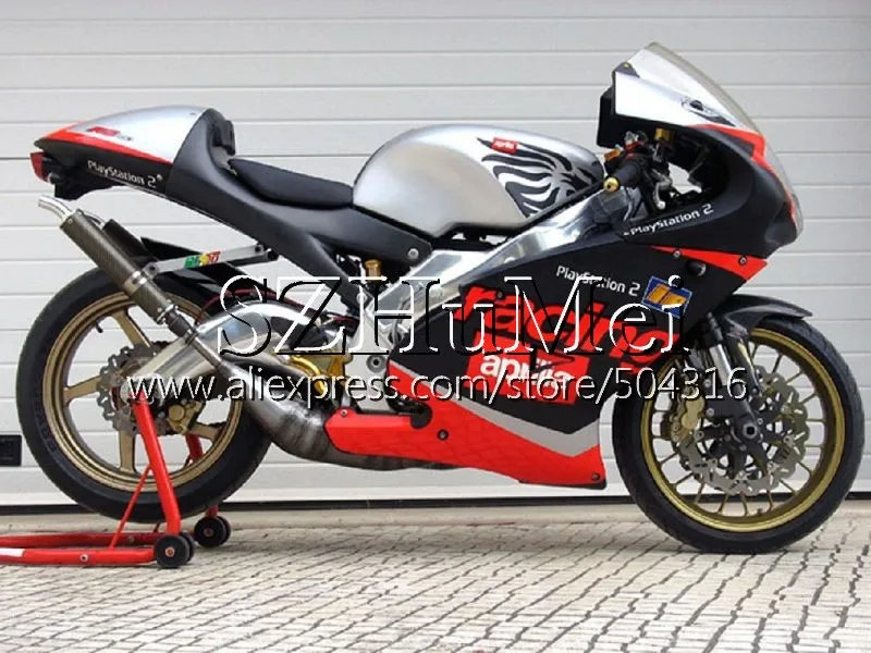 Корпус для Aprilia RS 125 черный 1999 2000 2001 2002 2003 2005 84SH9 RS4 RS-125 RSV125 RS125 99 00 01 02 03 04 05 обтекатели - Цвет: No.  6