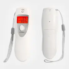 Спиртовой Алкотестер Портативный Тестер дыхания AT-02 Точный Цифровой дисплей удобный легкий карманный дизайн вождения аксессуары