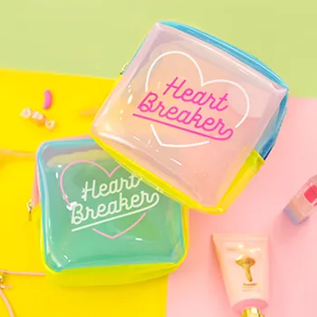 

Large Capacity Cute Women Ladies Kawaii Clear Cosmetic Bag Storage Bag Portable Waterproof Travel Makeup Bag