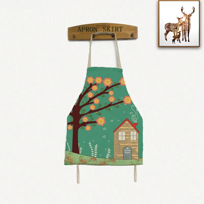 Tree Cage Apron Cooking Bird Apron Funny Novelty BBQ Party Apron Naked